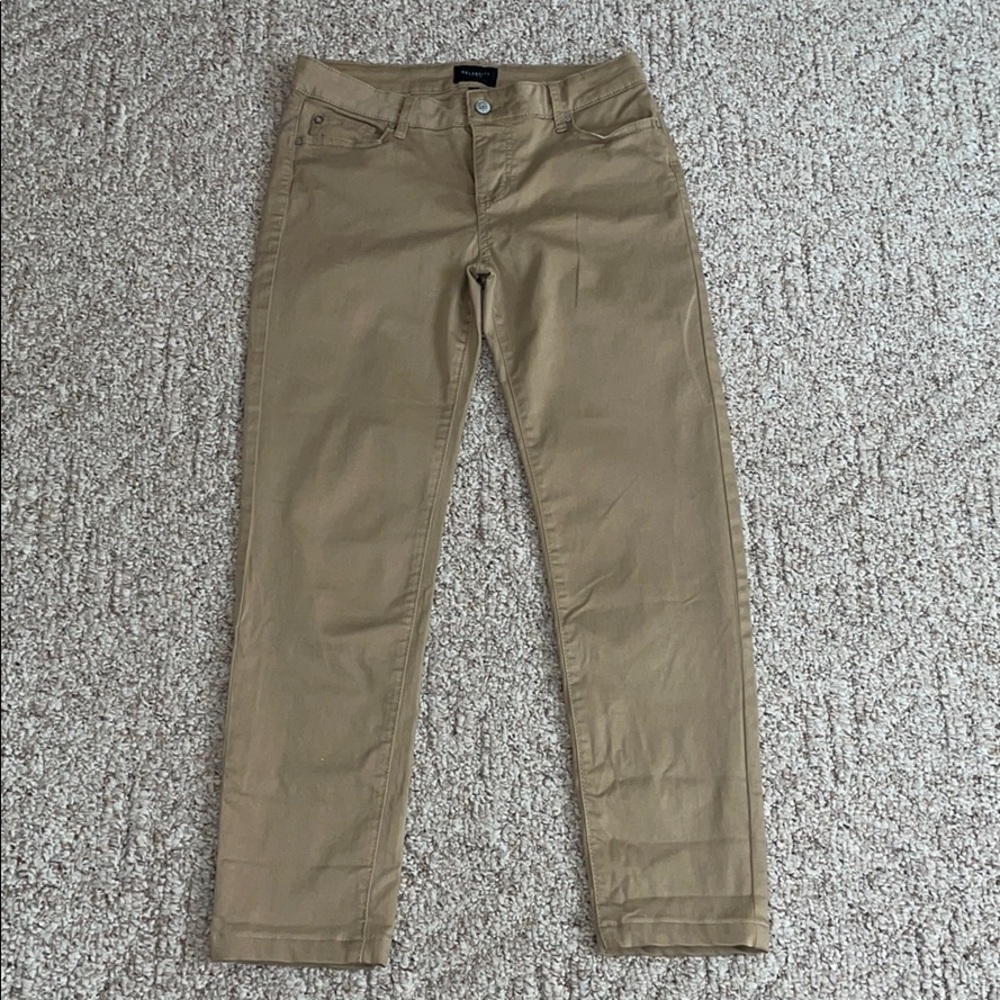 American Eagle Khaki Skinny Jeans